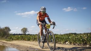 Podiumplek op het WK Gravel in Leuven